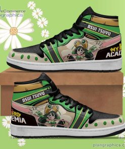 asui tsuyu jd sneakers custom anime my hero academia shoes 113 8d0Aa