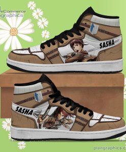 attack on titan jd sneakers sasha blouse custom anime shoes 109 S2BPn