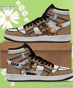attack on titan jd sneakersren yeager custom anime shoes 108 Zf1sV