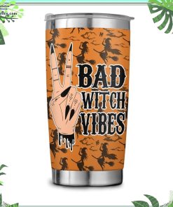 bad witch vibes custom stainless steel tumbler 35 gqZgT