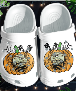 baseball pumpkin shoes clog halloween crocs crocband clog HvGLh