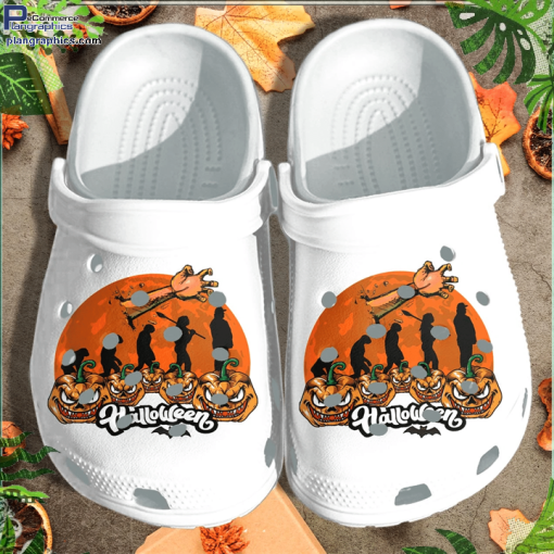become human halloween pumpkin shoes clog halloween pumpkin crocs crocband clog C9gwx