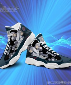 black clover air jordan 13 sneakers nozel silvacustom anime shoes 439 i0sNF