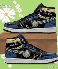 blue rose jd sneakers black clover custom anime shoes 97 VBecZ
