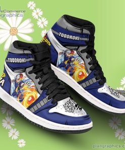 bnha todoroki shoto jd sneakers custom anime my hero academia shoes 323 j4lww
