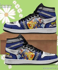 bnha todoroki shoto jd sneakers custom anime my hero academia shoes 94 fuky7