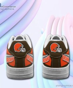 cleveland browns air shoes custom naf sneakers 249 XhtZY