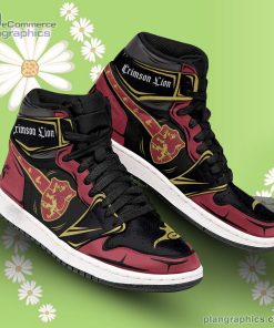 crimson lion jd sneakers black clover custom anime shoes 321 4aOQ7