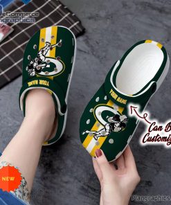 custom crocs green bay packers football player clog shoes 226 aER9Q