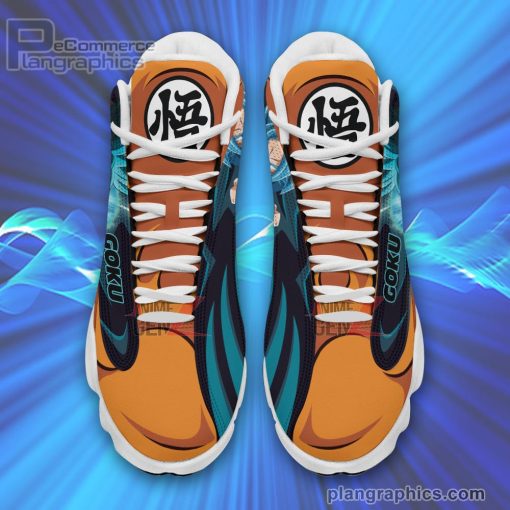 dragon ball sneakers goku super saiyan blue air jordan 13 sneakers 244 tLwb4