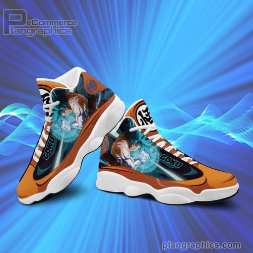dragon ball sneakers goku super saiyan blue air jordan 13 sneakers 393 5yT3s