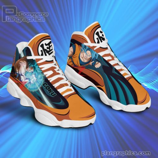 dragon ball sneakers goku super saiyan blue air jordan 13 sneakers 89 ullkT