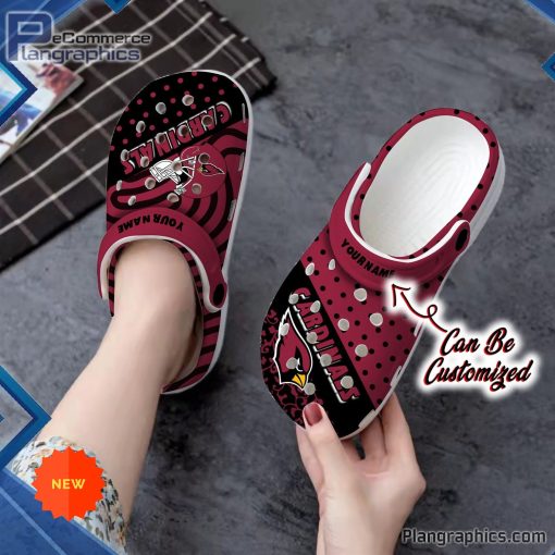 football crocs personalized arizona cardinals polka dots colors clog shoes 210 qmOP6