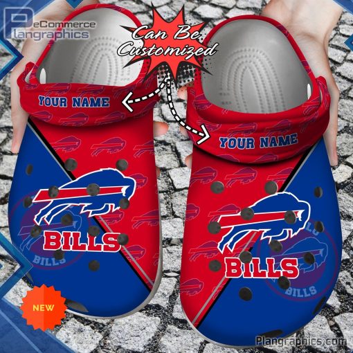 football crocs personalized buffalo bills team pattern clog shoes 87 vAIo2