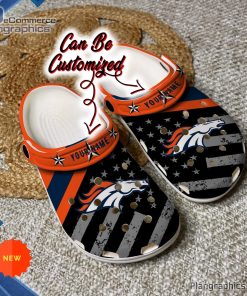 football crocs personalized denver broncos american flag clog shoes 74 upsiM