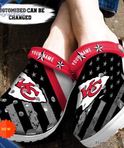 football crocs personalized kansas city chiefs american flag clog shoes 183 9pBrk