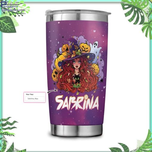 get your witchy on with black cat custom stainless steel tumbler 17 k5NG9