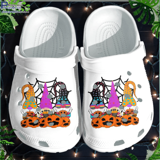 gnomes pumpkin halloween party shoes clog halloween crocs crocband clog U6bHL