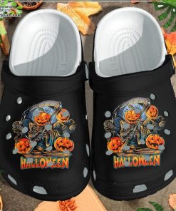 halloween ghost pumpkin crocs shoes clog halloween crocs crocband clog L2kB3