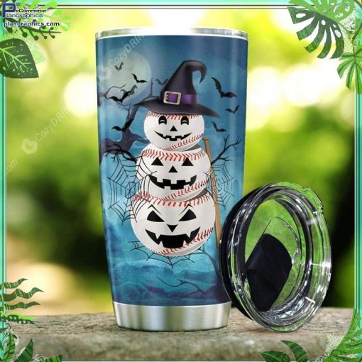 halloween pitch insulated stainless steel tumbler cup 69 MDwsM