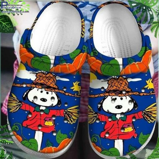 halloween snoopy pumpkin navy crocs crocband clog comfortable water shoes USGhF