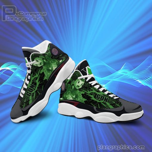 hunter x hunter air jordan 13 sneakers custom gon freecss anime shoes 375 S6Saa