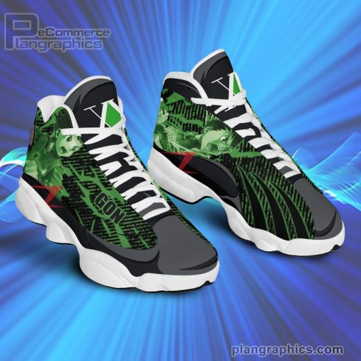 hunter x hunter air jordan 13 sneakers custom gon freecss anime shoes 72 upqa7