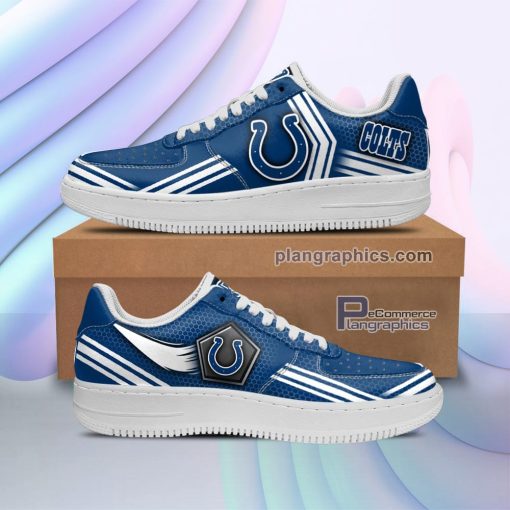 indianapolis colts air sneakers custom force shoes 45 BH1fO