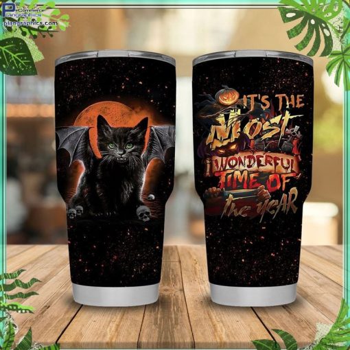 its the most wonderful time of the year halloween stainless steel tumbler cup 55 DvHkw
