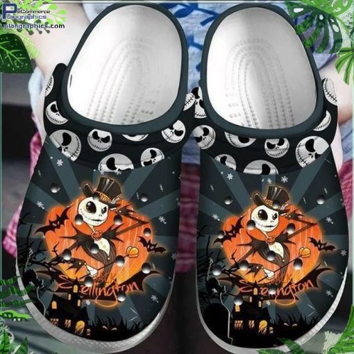 jack skellington halloween cartoon crocs crocband clog comfortable water shoes Hnrg9