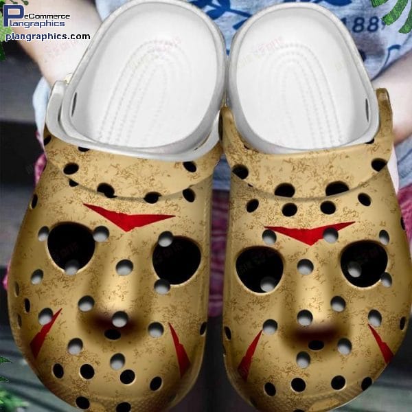 Jason Voorhees Halloween Crocs Shoes Crocband Clog