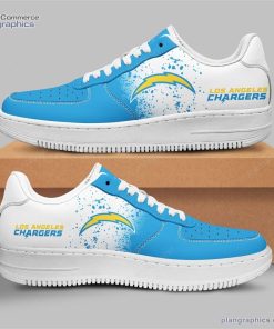 los angeles chargers air sneaker custom force shoes 41 Yu8NV