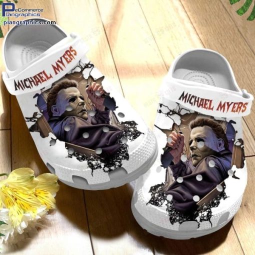 michael myers halloween gifts adults kids crocs shoes crocband clog rvPZl