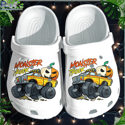 monster truck take away pumpkin shoes clog halloween pumpkin crocs crocband clog 79zcf