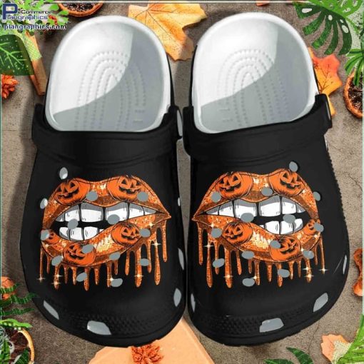 mouth pumpkin halloween cosplay costume shoes clog crocs halloween crocband clog ADf7h
