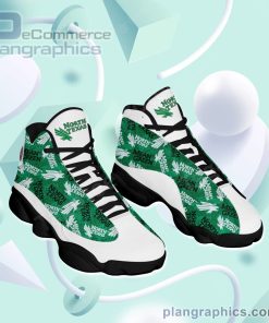north texas mean green logo air jordan 13 shoes sneakers 40 YU4AG