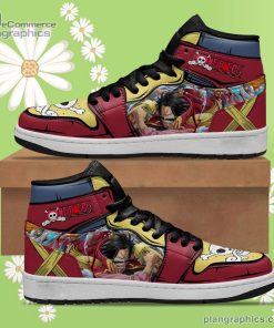 one piece gol d roger jd sneakers custom anime shoes 40 7TeX4