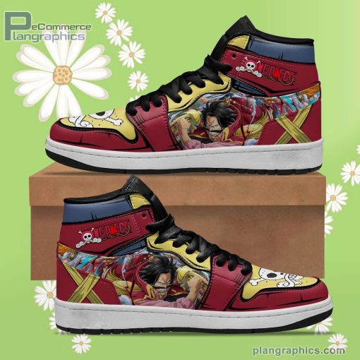one piece gol d roger jd sneakers custom anime shoes 40 7TeX4