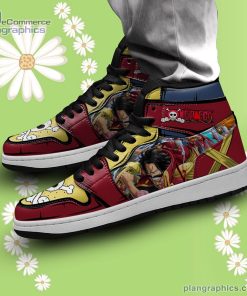 one piece gol d roger jd sneakers custom anime shoes 490 LVagB