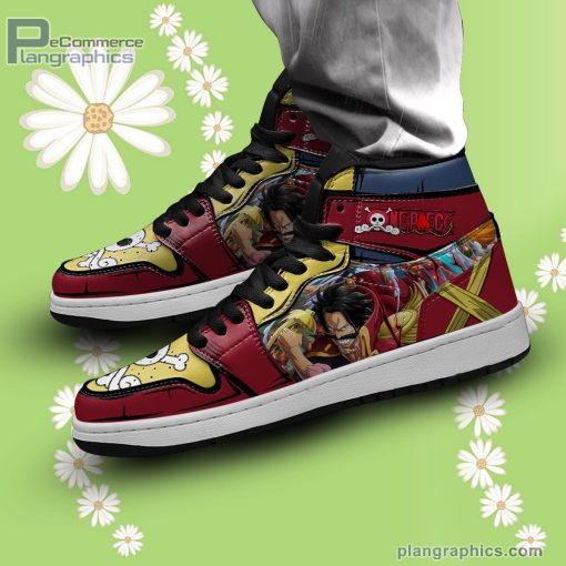 one piece gol d roger jd sneakers custom anime shoes 490 LVagB