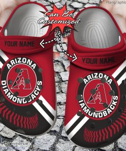 personalized name baseball arizona diamondbacks crocs clog shoes wA3mW