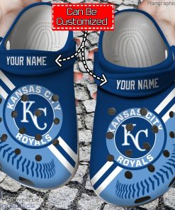 personalized name baseball kansas city royals crocs clog shoes fFYCg