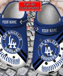 personalized name baseball los angeles dodgers crocs clog shoes aFPtY