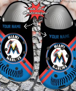 personalized name baseball miami marlins crocs clog shoes GPLni