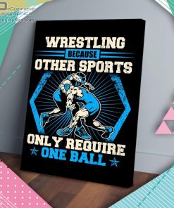 pride of wrestling matte wall art canvas and poster 77AAY