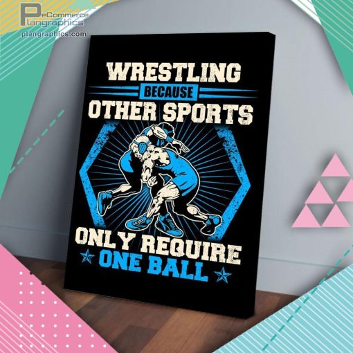 pride of wrestling matte wall art canvas and poster 77AAY