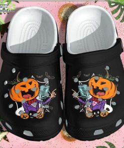 pumpkin rock sings tattoo halloween crocs crocband clogs shoes pWscZ