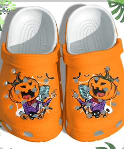 pumpkin rock sings tattoo old men crocs shoes halloween clog crocs crocband clog 4LEqe