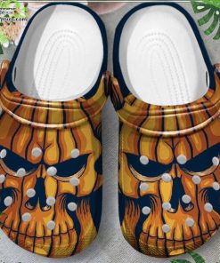 pumpkin skull tattoo clogs crocs shoes j1sHT