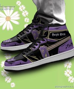 purple orca jd sneakers black clover custom anime shoes 465 0dPhK
